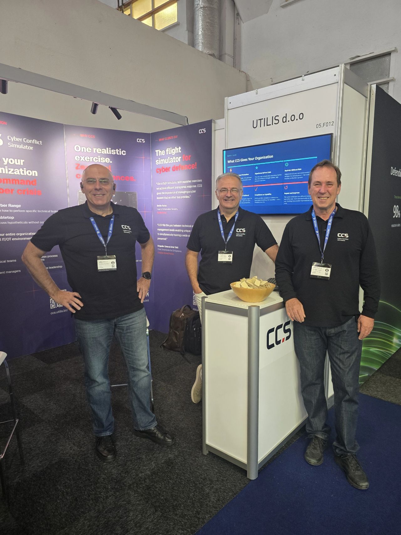 CCS Team at CyberSec Europe 2026 in Brussels